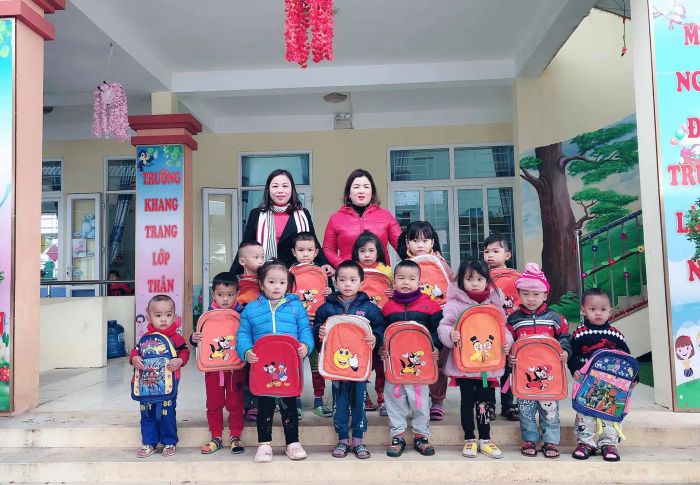 Hình ảnh sinh động về không gian học tập tại Trường Mầm Non Hạ Trạch