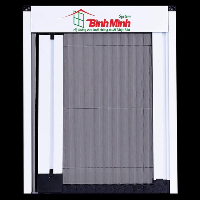 Hình ảnh thực tế sản phẩm cửa lưới chống muỗi cao cấp của Bình Minh