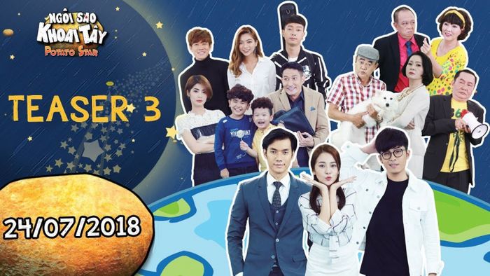 Hình ảnh ấn tượng từ phim Ngôi Sao Khoai Tây