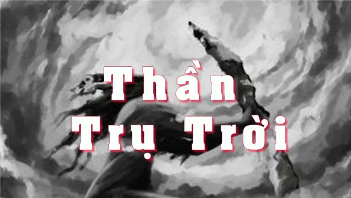 Hình ảnh minh họa nghệ thuật về Thần Trụ Trời (Nguồn: Internet)