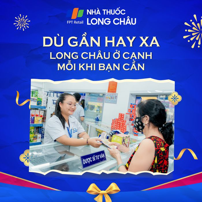 Không gian phục vụ hiện đại tại Nhà thuốc Long Châu