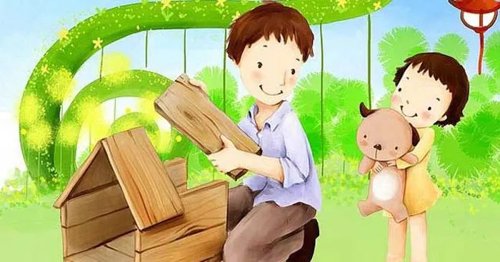 Khoảnh khắc xúc động khi người cha lính đảo trở về (Nguồn ảnh: internet)
