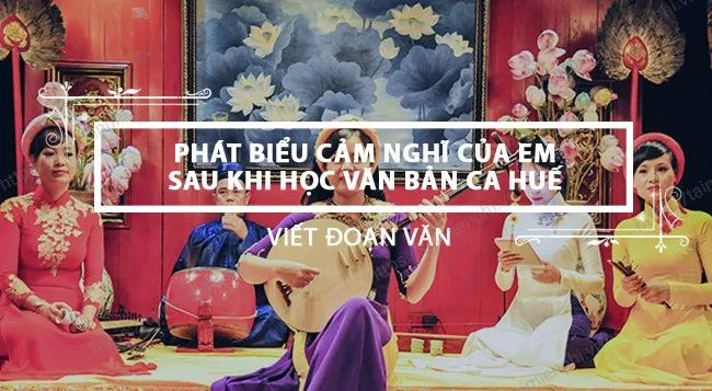 Hình ảnh minh họa sinh động về nghệ thuật ca Huế (Nguồn: Internet)