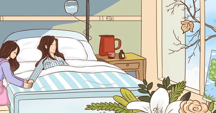 Hình ảnh minh họa: Khoảnh khắc Giôn-xi nhận ra sự thật về chiếc lá (Nguồn: internet)