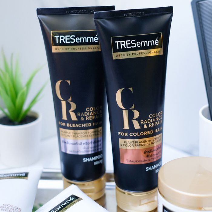 Hình ảnh chân thực về dầu gội TRESEMMÉ Color Radiance & Repair
