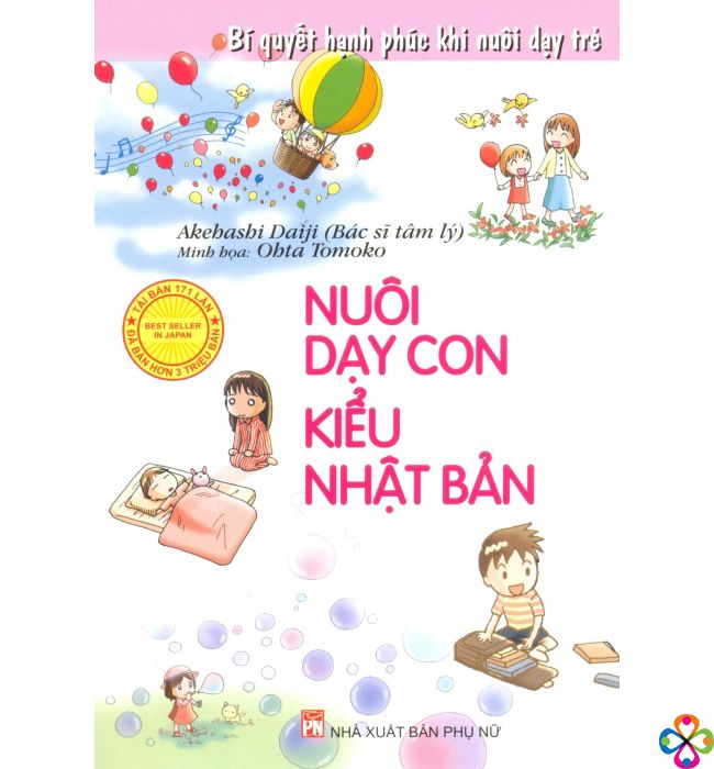 Hình ảnh bìa sách 'Nuôi dạy con kiểu Nhật'