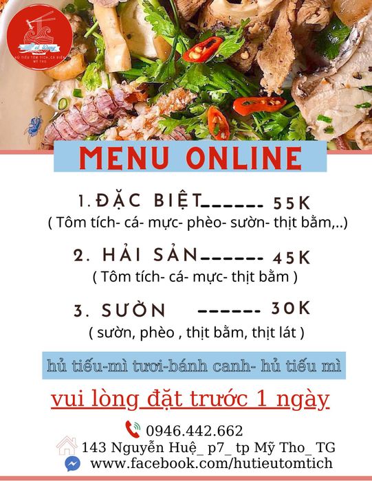 Không gian ấm cúng và tô hủ tiếu đầy hấp dẫn tại quán Cô Dung