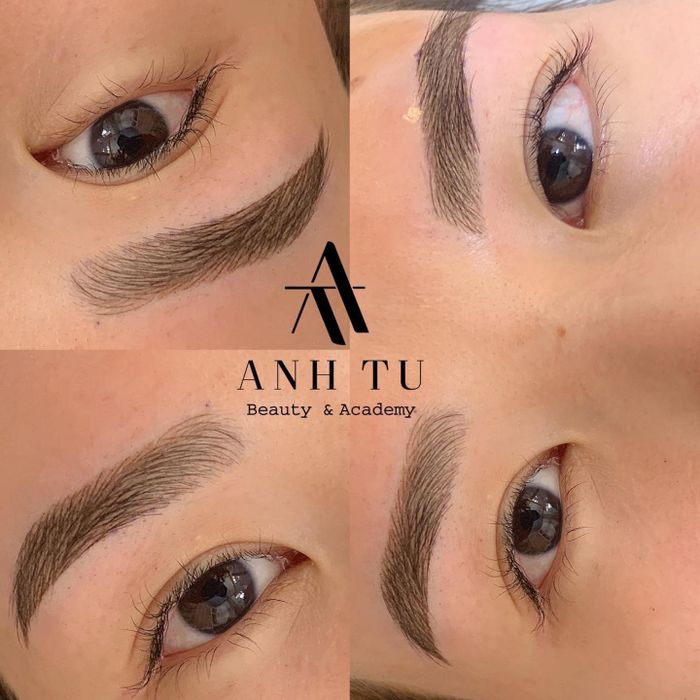 Hình ảnh lớp học thực hành tại Anh Tú Beauty & Academy
