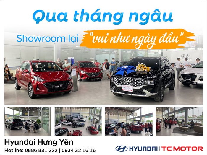 Hình ảnh showroom Hyundai Hưng Yên