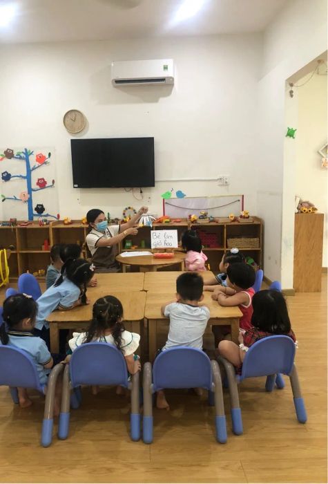Không gian học tập sáng tạo tại SSK Kindergarten