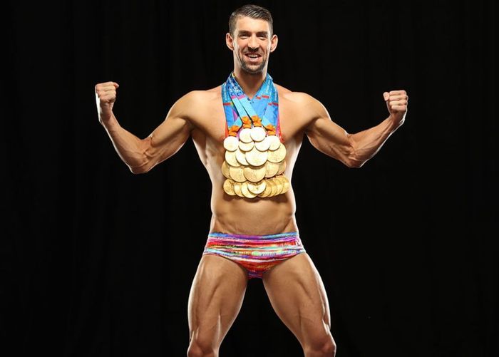 Bộ sưu tập huy chương khổng lồ của Phelps - minh chứng cho sự thống trị tuyệt đối của một huyền thoại