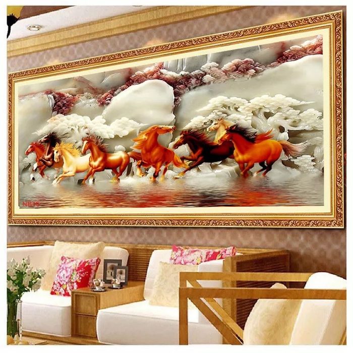 Tranh treo tường phong thủy - Ảnh minh họa 2