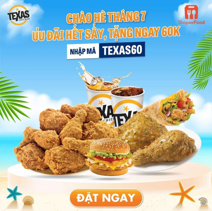 Texas Chicken - Không gian ẩm thực phong cách miền Tây