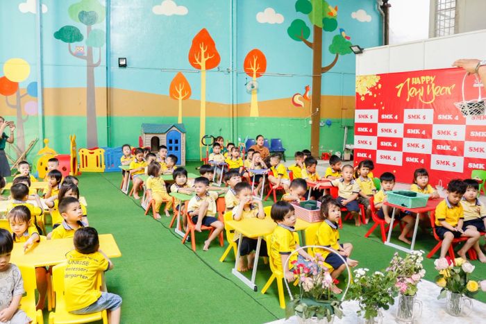 Không gian học tập lý tưởng tại Sunrise Montessori Kindergarten