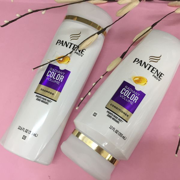 Hình ảnh thực tế dầu gội Pantene Pro-V Radiant Color Volume