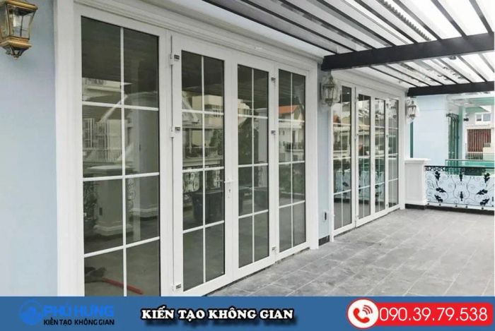 Thư viện hình ảnh công trình nhôm kính Phú Hưng - Ảnh 3