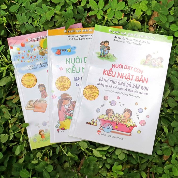 Hình ảnh minh họa sống động từ sách 'Nuôi dạy con kiểu Nhật'