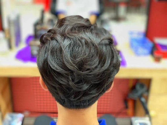 Hình ảnh những tác phẩm nghệ thuật tóc nam tại BonBen Barber Shop