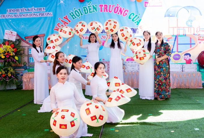 Không gian học tập đầy sáng tạo tại Trường Mầm non Đông Phương