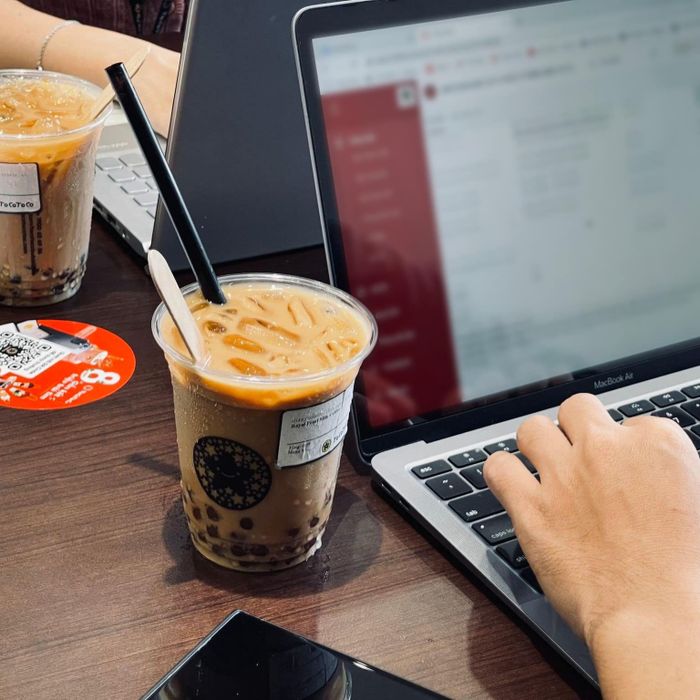 Không gian trẻ trung tại TocoToco Gò Vấp
