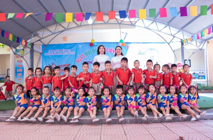 Trường Mầm non Đông Phương qua góc nhìn mới - Không gian học tập và vui chơi đầy sáng tạo dành cho các bé.