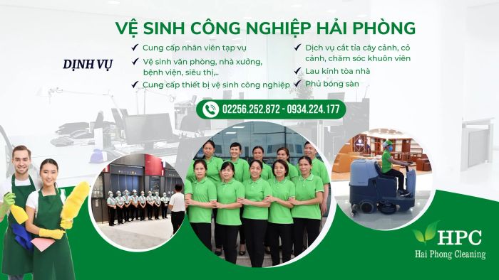 Vệ Sinh Công Nghiệp Hải Phòng (HPC) - Hình ảnh
