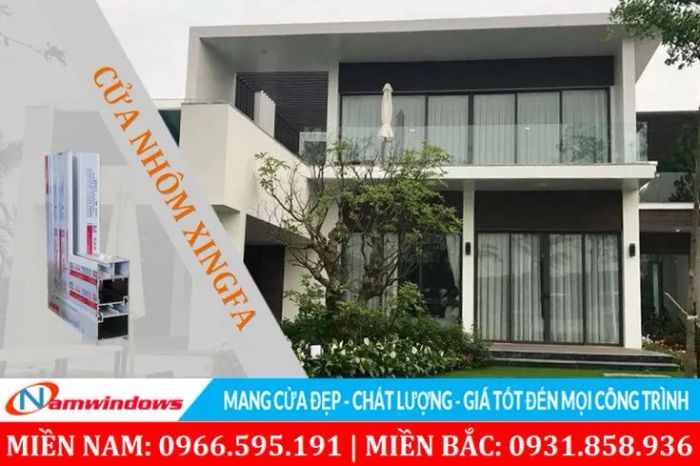 Hình ảnh thực tế sản phẩm cửa nhôm kính của Công Ty Anh Thủy