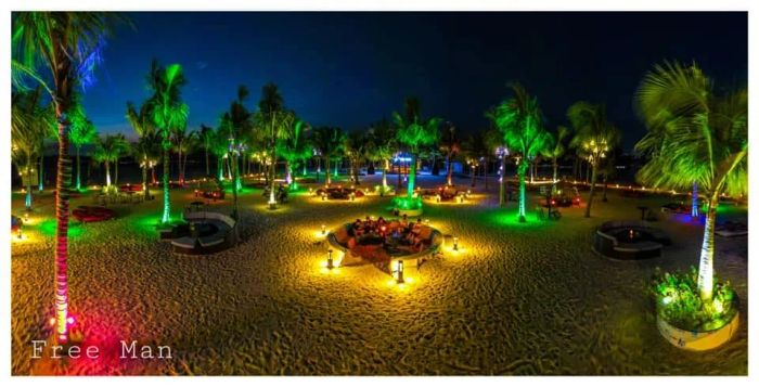 Valley Beach Club - Ảnh không gian sang trọng