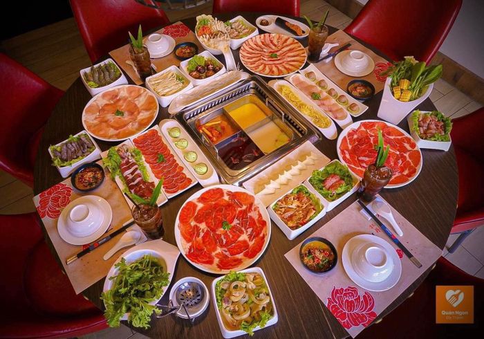 Những món nhúng lẩu cao cấp tại Mudan