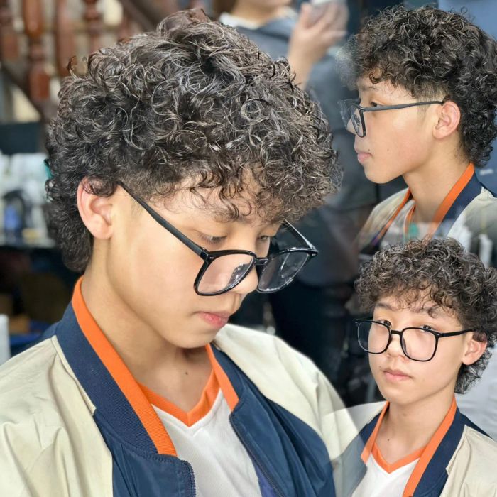 Những kiệt tác tạo mẫu tóc tại Long Em Barbershop