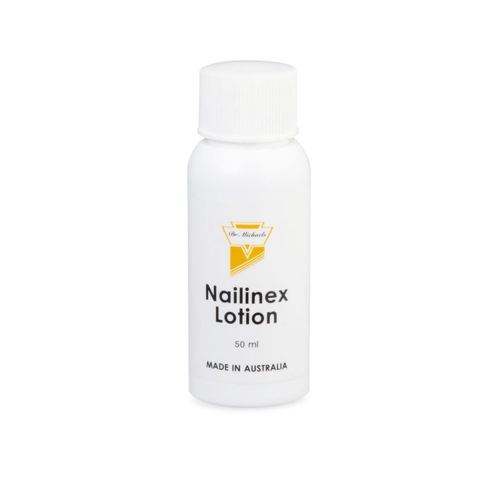 Hình ảnh thực tế ứng dụng lotion trị nấm Dr Michaels Nailinex