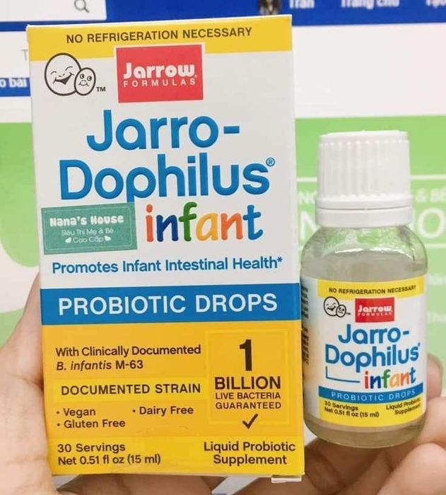 Hình ảnh Men vi sinh Jarro Dophilus Infant chính hãng từ Mỹ