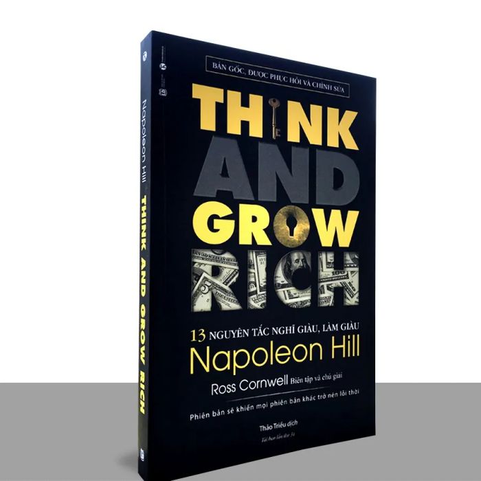 Hình ảnh bìa sách Think and Grow Rich - Nghĩ Giàu Làm Giàu phiên bản mới