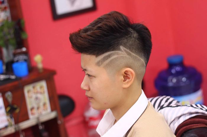 Những tác phẩm nghệ thuật tóc nam tại Việt Barber Shop