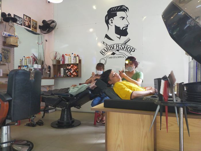 Những tác phẩm nghệ thuật tóc nam tại Titan Barber Shop