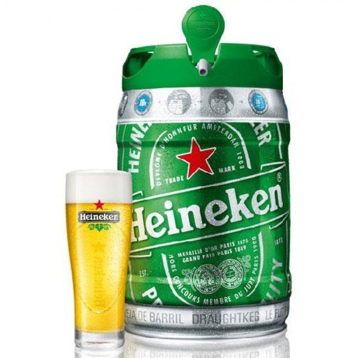 Hình ảnh sang trọng của Bia bom Heineken 5 lít - Kiệt tác bia Hà Lan đích thực
