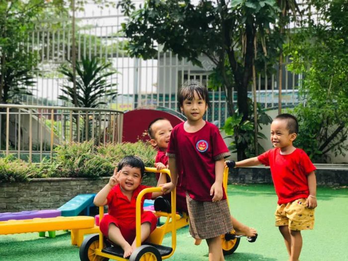 Hoạt động học tập và vui chơi tại Hệ thống Giáo Dục Úc Châu