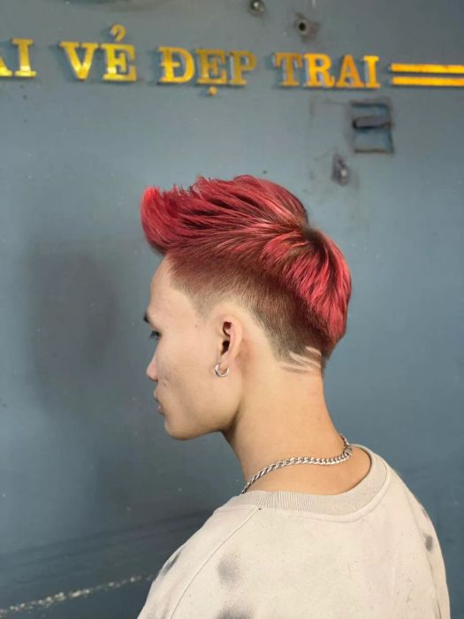 Những tác phẩm nghệ thuật tóc nam tại DINO BarberShop