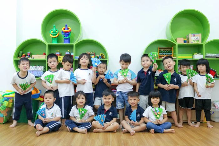 Hoạt động vui chơi và học tập sáng tạo tại Kindy City