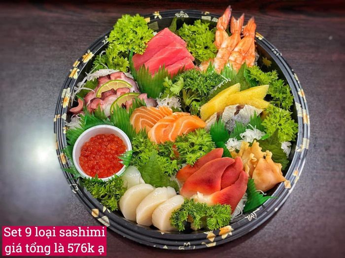 Không gian ấm cúng tại Kokoro Sushi