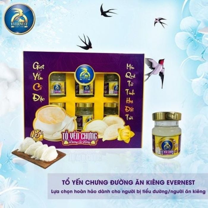 Hình ảnh Nước yến đường ăn kiêng EVERNEST - Tinh túy trong từng giọt dinh dưỡng