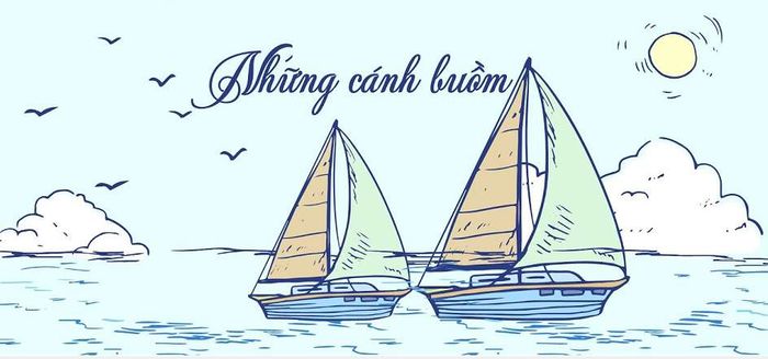 Hình ảnh minh họa: Cánh buồm trắng trên biển xanh (Nguồn: internet)