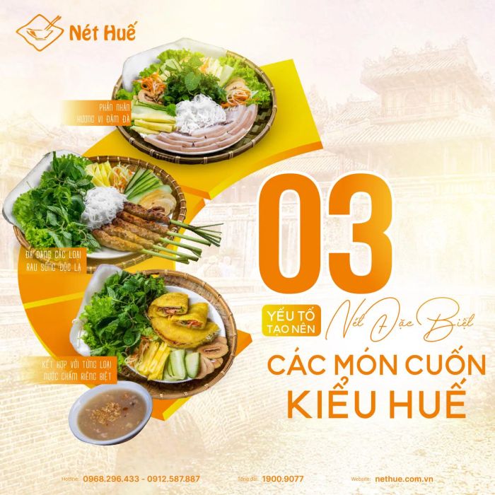 Nhà hàng Nét Huế - Nét đẹp ẩm thực truyền thống