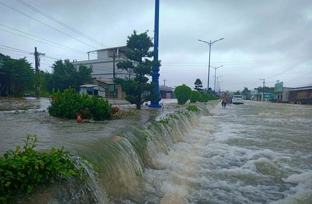 Hình ảnh minh họa chân thực về cảnh ngập lụt đô thị (Nguồn: Internet)