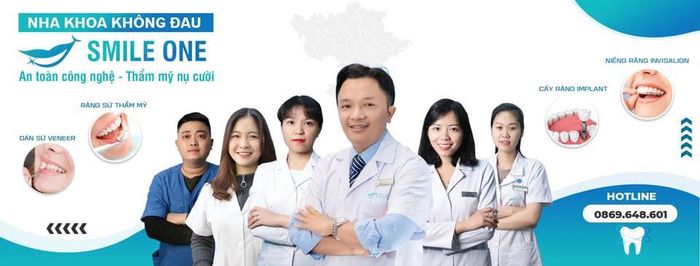 Hình ảnh không gian hiện đại tại Nha Khoa Smile One