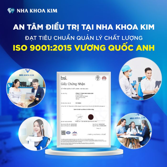 Hình ảnh không gian sang trọng tại Nha Khoa Kim