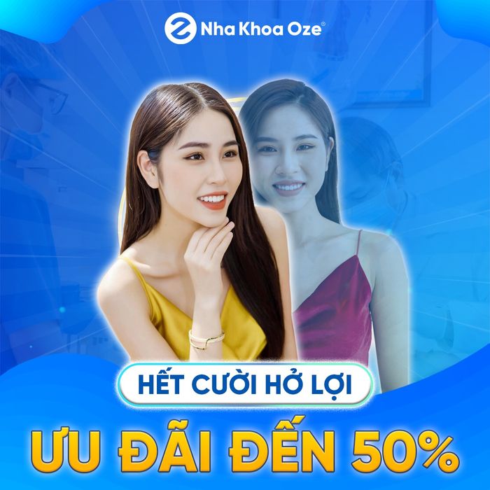 Hình ảnh quy trình điều trị chuẩn y khoa tại Nha Khoa Oze