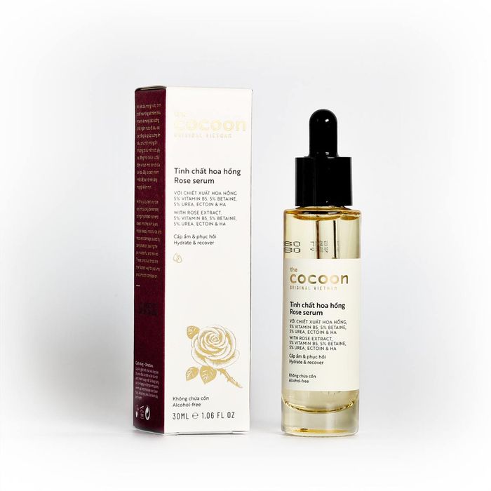 Hình ảnh Tinh Chất Hoa Hồng Cấp Ẩm Cocoon Rose phiên bản 2