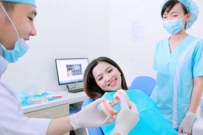 Hình ảnh thực tế về không gian hiện đại tại Nha Khoa Long Sài Gòn