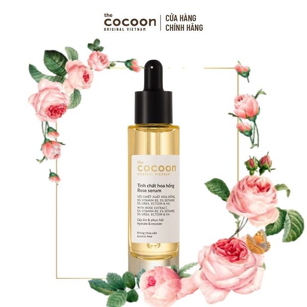 Hình ảnh Tinh Chất Hoa Hồng Cấp Ẩm Cocoon Rose